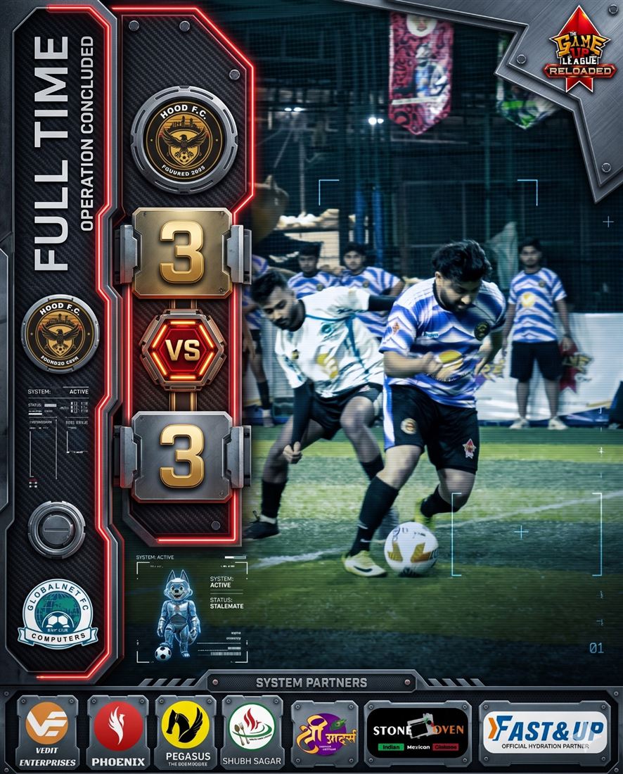 Match Result card format - Game Up League RELOADED