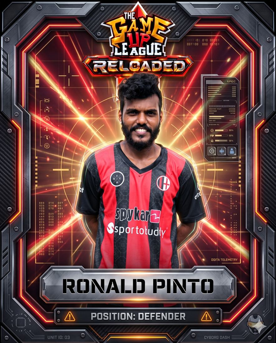 Player introduction card format - Game Up League RELOADED